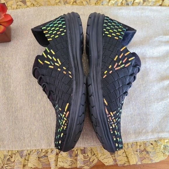 Bernie Mev comfortable multi colored shoes with removeable foot insert - Picture 5 of 9